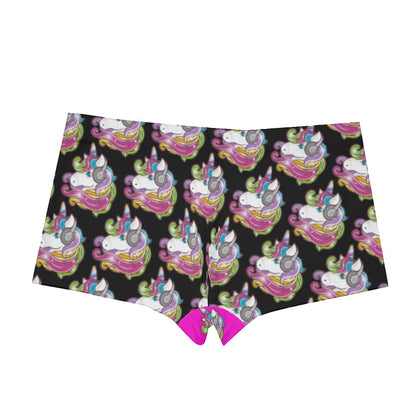 All-Over Print Men's Short Boxer Briefs