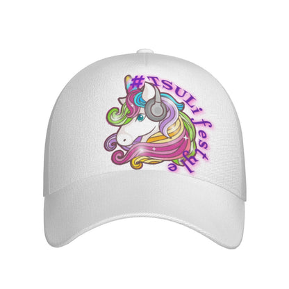 All-Over Print Peaked Cap